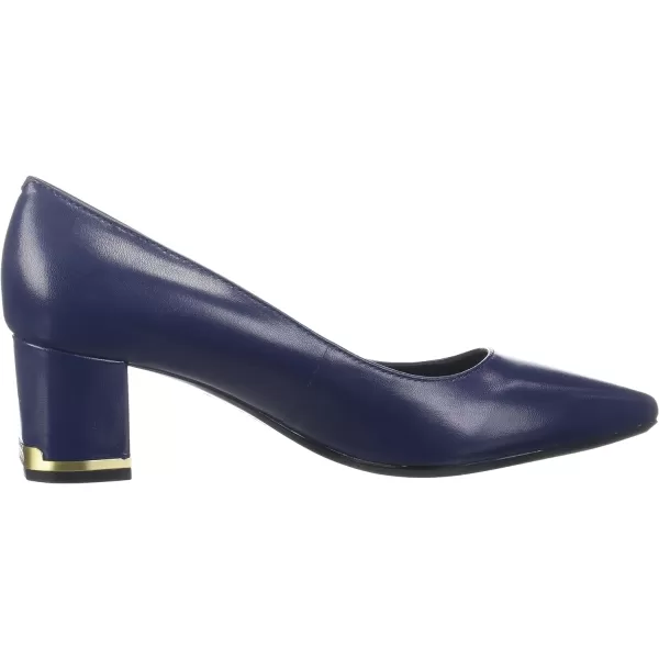 Calvin Klein Womens NitaDark Navy Leather