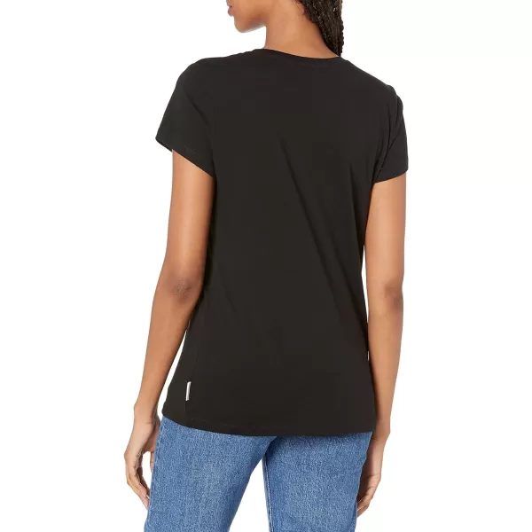 Calvin Klein Womens Ombre Iconic TeeBlack