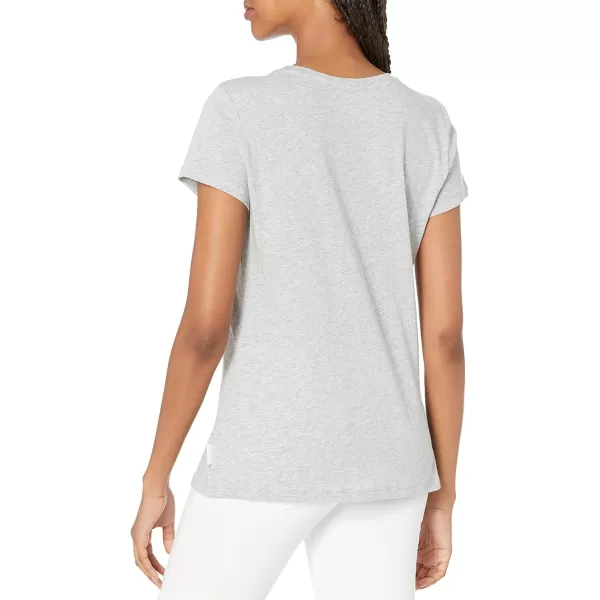 Calvin Klein Womens Ombre Iconic TeePearl Grey Heather