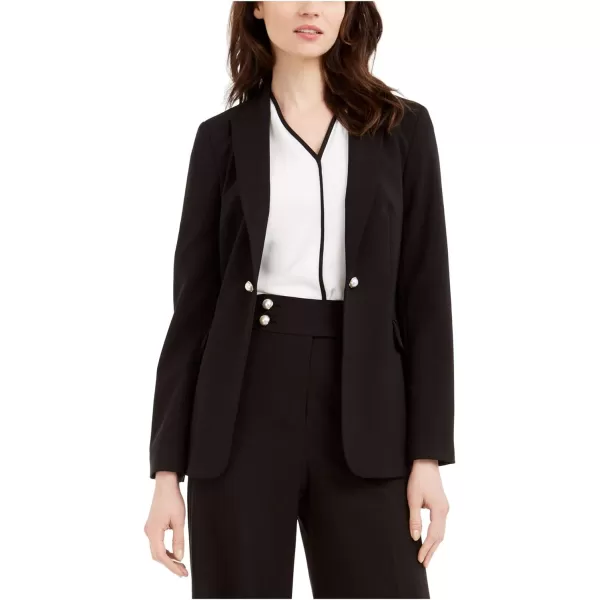 Calvin Klein Womens Open JacketBlack