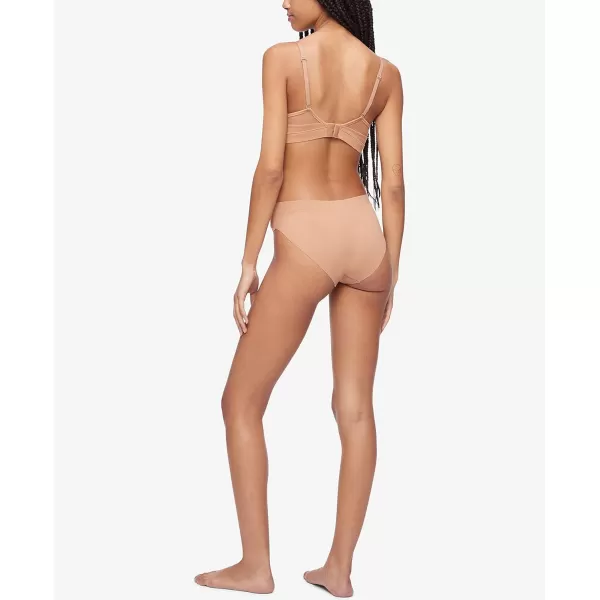 Calvin Klein Womens Perfectly Fit Flex Lightly Lined Wirefree BraletteSandalwood