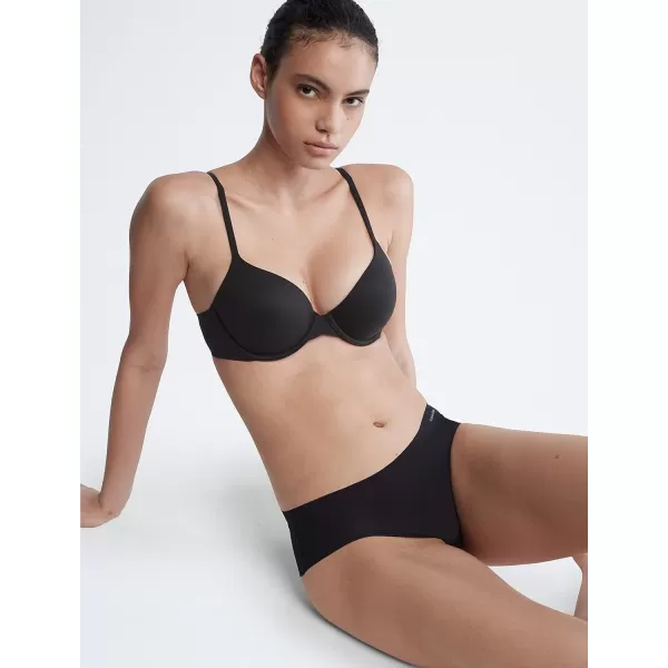 Calvin Klein Womens Perfectly Fit Lightly Lined Tshirt Bra With Memory TouchBlack