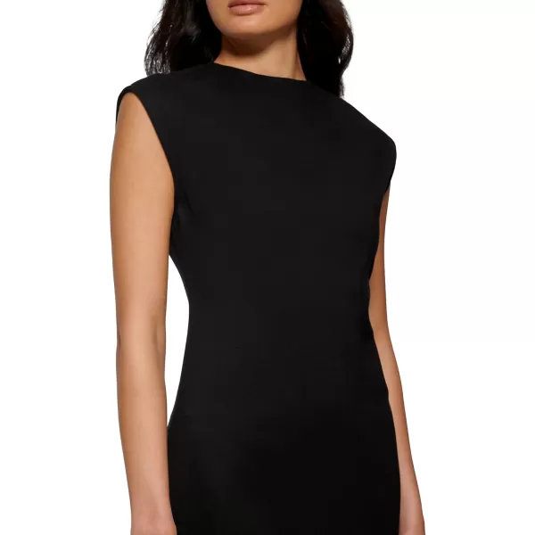 Calvin Klein Womens Ponte Formal Fitted DressBlack