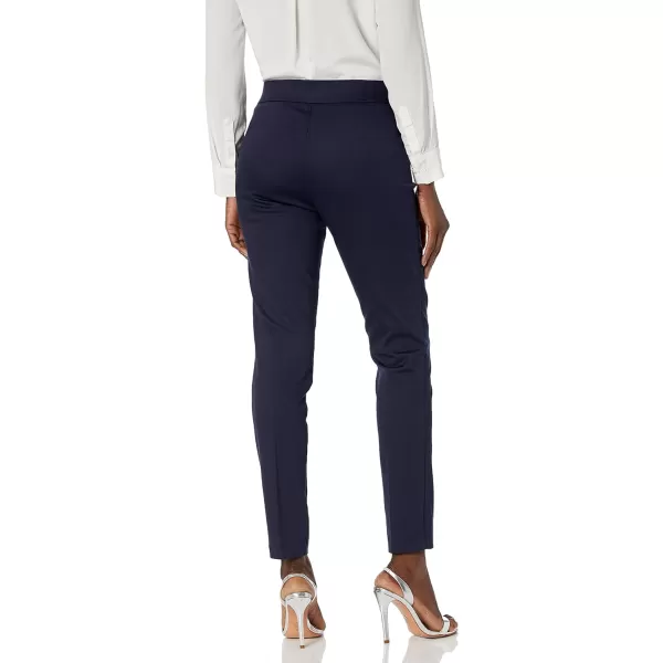 Calvin Klein Womens Pull On Stretch Pants Standard and PlusCropped Twilight