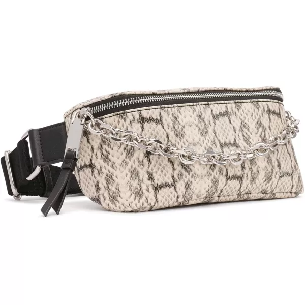 Calvin Klein Womens Rain Organizational Belt BagCherub WhiteBlack