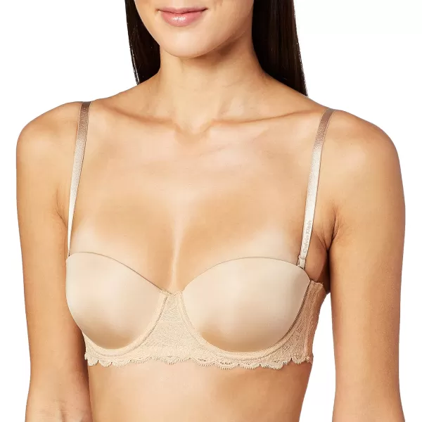 Calvin Klein Womens Seductive Comfort Lift Strapless Multiway BraBare