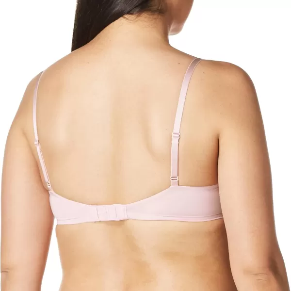 Calvin Klein Womens Seductive Comfort Unlined Lace BraBarely Pink