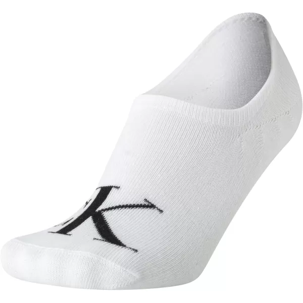 Calvin Klein Womens Socks  Comfort Cuff Sneaker Liner 6 PackWhite Assorted