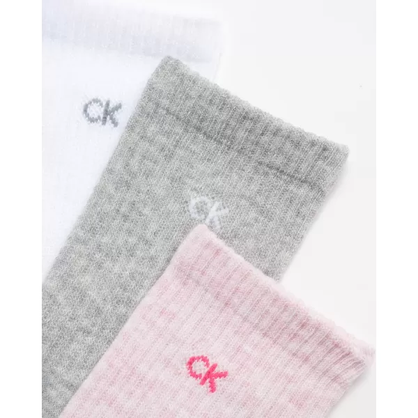 Calvin Klein Womens Socks  Cushion Athletic Crew Socks 12 PackAssorted