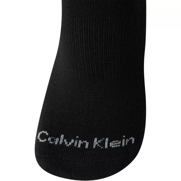 Calvin Klein Womens Socks  Cushion Athletic Crew Socks 12 PackBlack