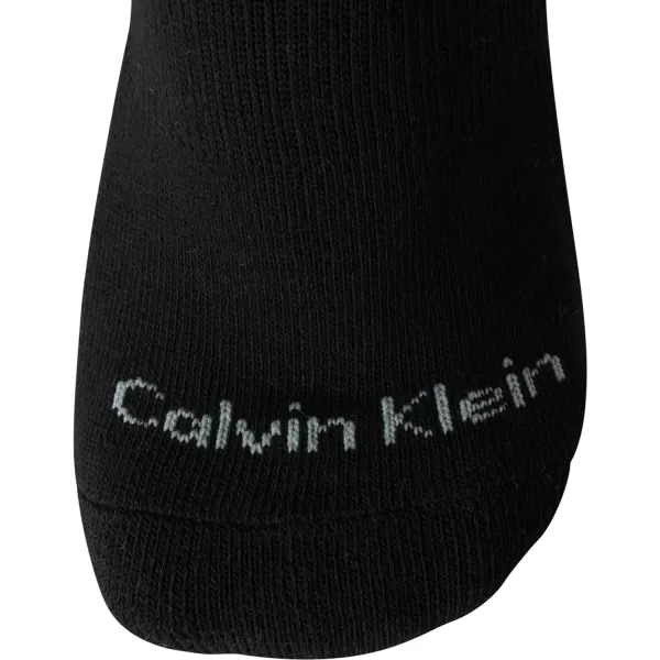 Calvin Klein Womens Socks  Cushion Athletic Crew Socks 12 PackGrey Assorted