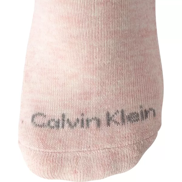 Calvin Klein Womens Socks  Cushion Athletic Crew Socks 12 PackRose Heather Assorted