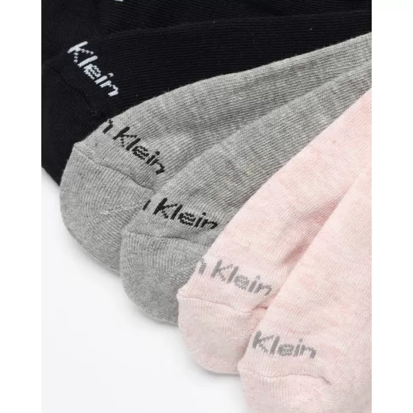 Calvin Klein Womens Socks  Cushion Athletic Crew Socks 12 PackRose Heather Assorted