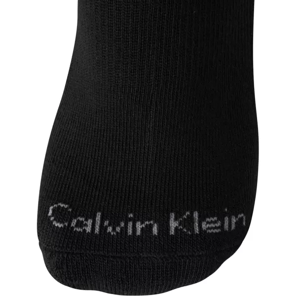 Calvin Klein Womens Socks  Cushion Athletic Crew Socks 4 PackBlack