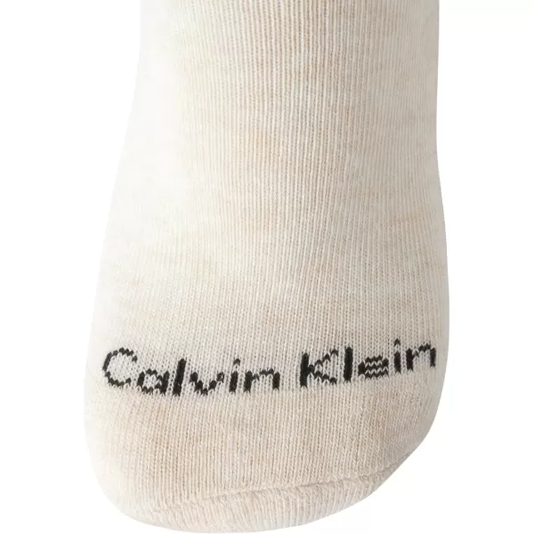 Calvin Klein Womens Socks  Cushion No Show Socks 6 PackBeige