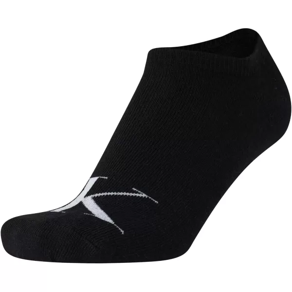 Calvin Klein Womens Socks  Cushion No Show Socks 6 PackBlack Monogram