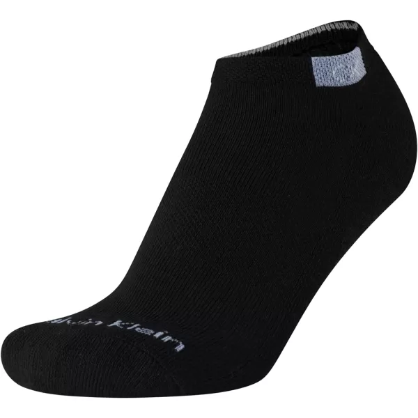 Calvin Klein Womens Socks  Cushion No Show Socks 6 PackBlackGrey