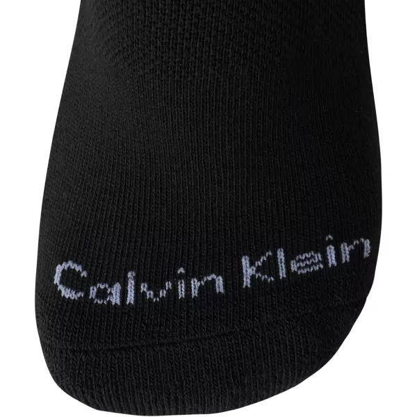 Calvin Klein Womens Socks  Cushion No Show Socks 6 PackBlackGrey