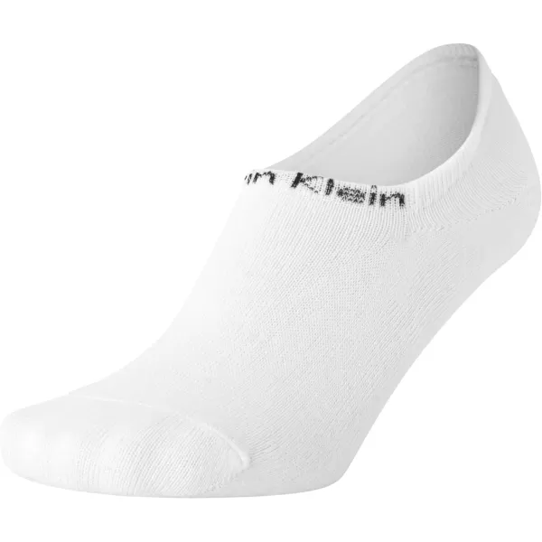 Calvin Klein Womens Socks  Lightweight No Show Liners 6 PackWhiteBlack Assorted