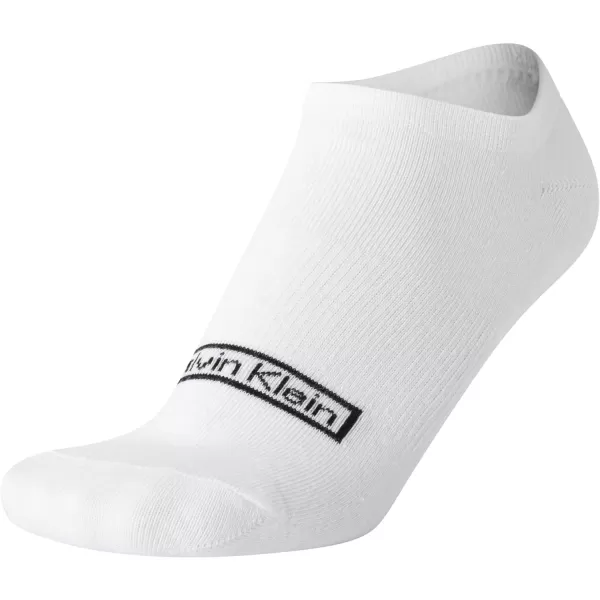 Calvin Klein Womens Socks  Lightweight No Show Socks 6 PackAll White