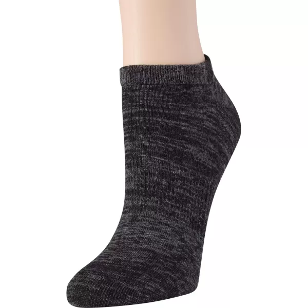 Calvin Klein Womens Socks  Lightweight No Show Socks 6 PackBlackWhiteGrey