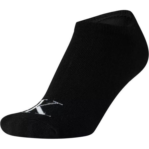 Calvin Klein Womens Socks  Lightweight Performance NoShow Liners 12 PackAll Black Logo