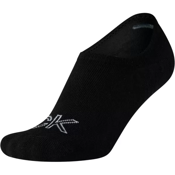 Calvin Klein Womens Socks  Lightweight Performance NoShow Liners 12 PackBlack Logo