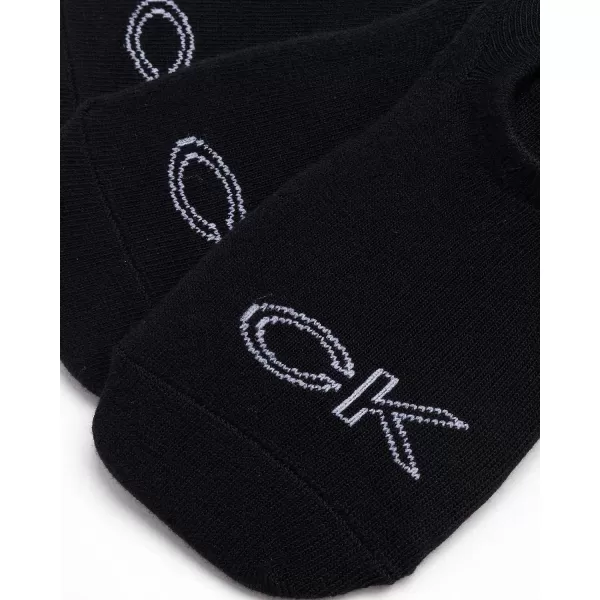 Calvin Klein Womens Socks  Lightweight Performance NoShow Liners 12 PackBlack Logo