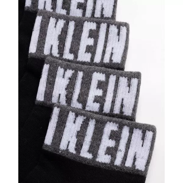 Calvin Klein Womens Socks  Lightweight Quarter Cut Ankle Socks 3 or 6 PackBlack Logo