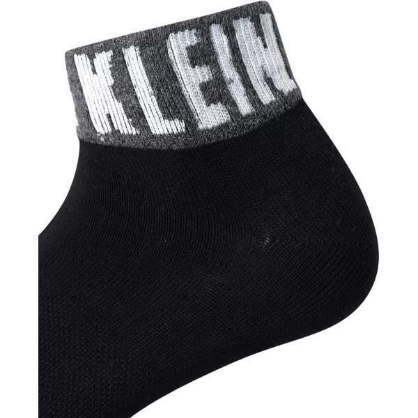 Calvin Klein Womens Socks  Lightweight Quarter Cut Ankle Socks 3 or 6 PackBlack Logo