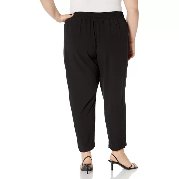 Calvin Klein Womens Sportwears Everyday Fashion Straight Leg Pant Plus SizeBlack