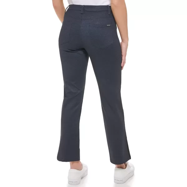 Calvin Klein Womens Sportwears Everyday Fashion Straight Leg Pant Plus SizeMed Indigo