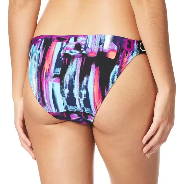 Calvin Klein Womens Standard Logo Cheeky Bikini BottomDragonfruit