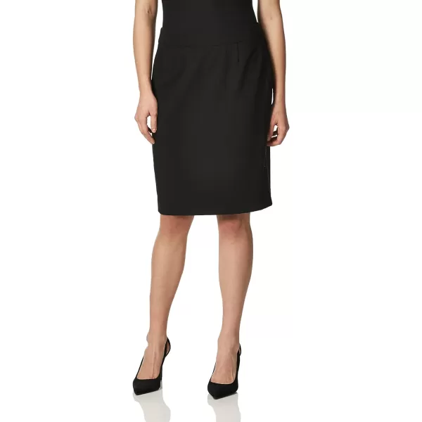 Calvin Klein Womens Straight Fit Suit Skirt Regular and Plus SizesBlack