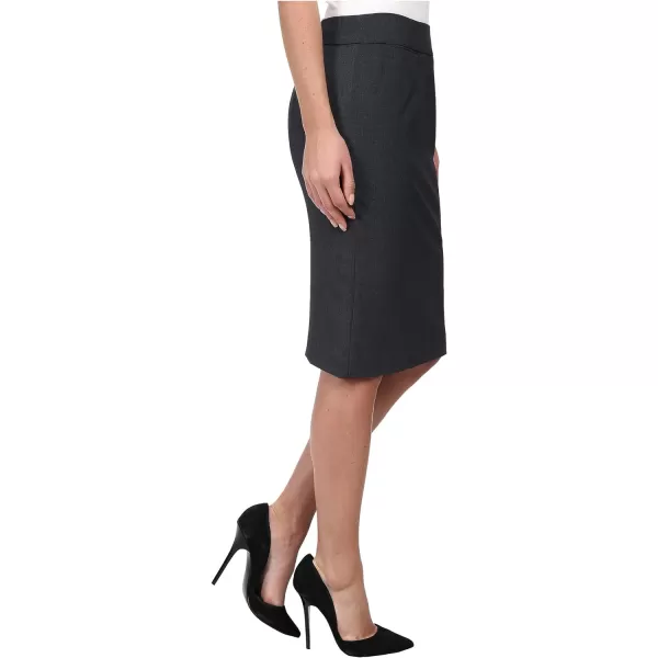 Calvin Klein Womens Straight Fit Suit Skirt Regular and Plus SizesCharcoal