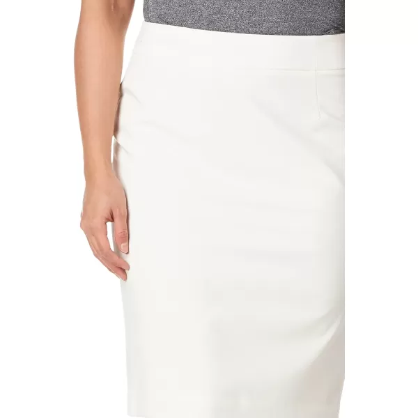 Calvin Klein Womens Straight Fit Suit Skirt Regular and Plus SizesCream