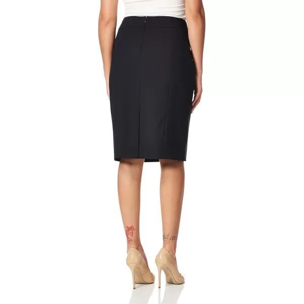 Calvin Klein Womens Straight Fit Suit Skirt Regular and Plus SizesNavy