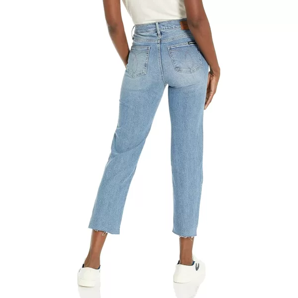 Calvin Klein Womens Super High Rise Straight DenimNain