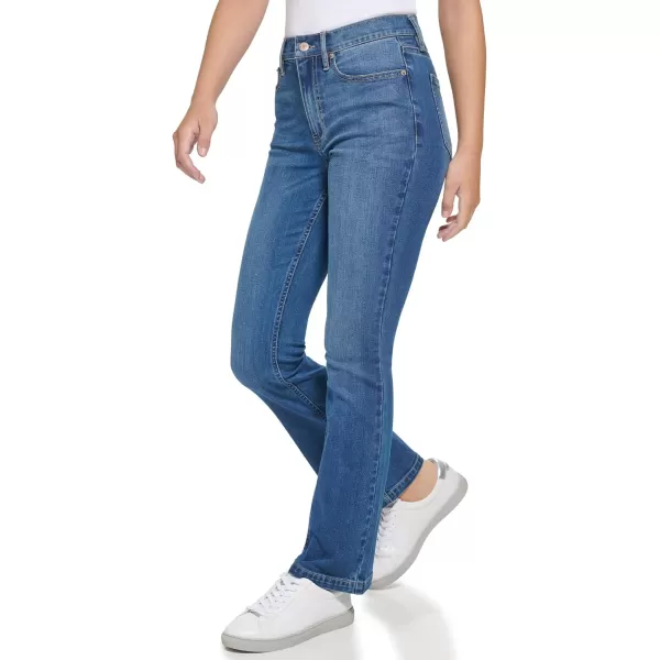 Calvin Klein Womens Super High Rise Straight DenimVenetian