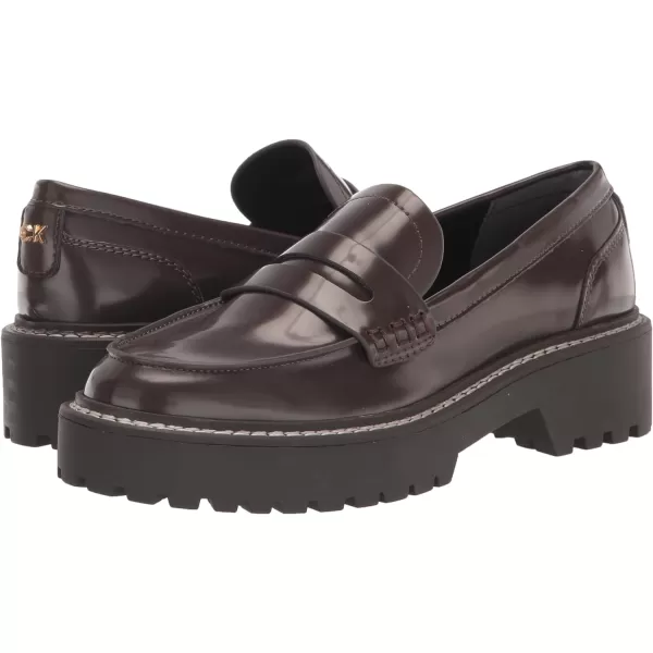 Calvin Klein Womens Suzie LoaferDark Brown