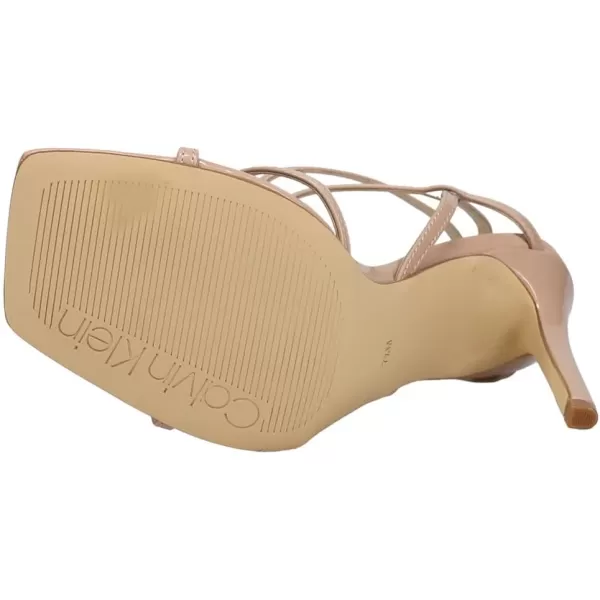 Calvin Klein Womens Tegin Heeled SandalBarley Nude 110