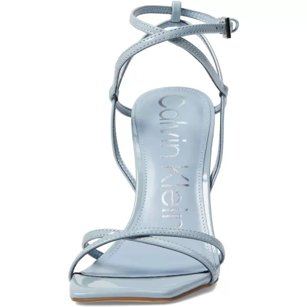 Calvin Klein Womens Tegin Heeled SandalLight Blue