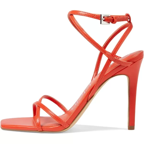 Calvin Klein Womens Tegin Heeled SandalOrange