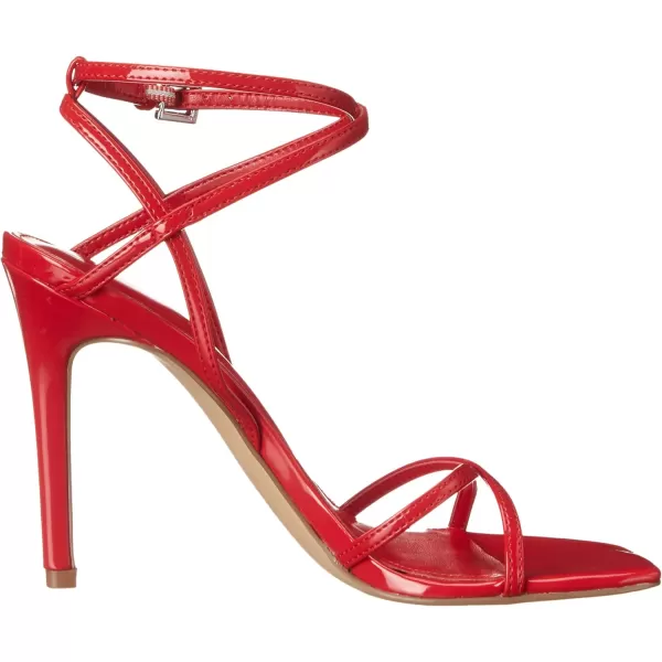 Calvin Klein Womens Tegin Heeled SandalRed 610