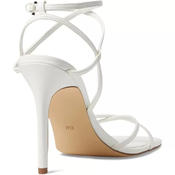 Calvin Klein Womens Tegin Heeled SandalWhite