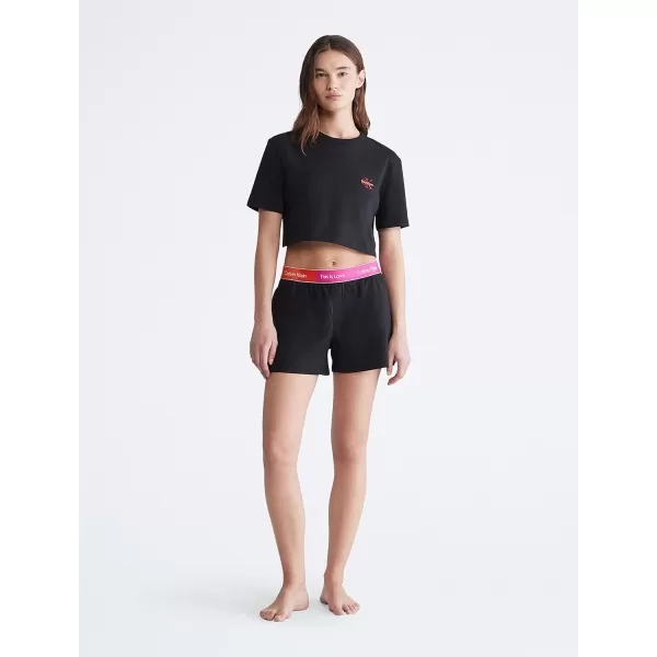 Calvin Klein Womens This is Love Sleep TeeBlack