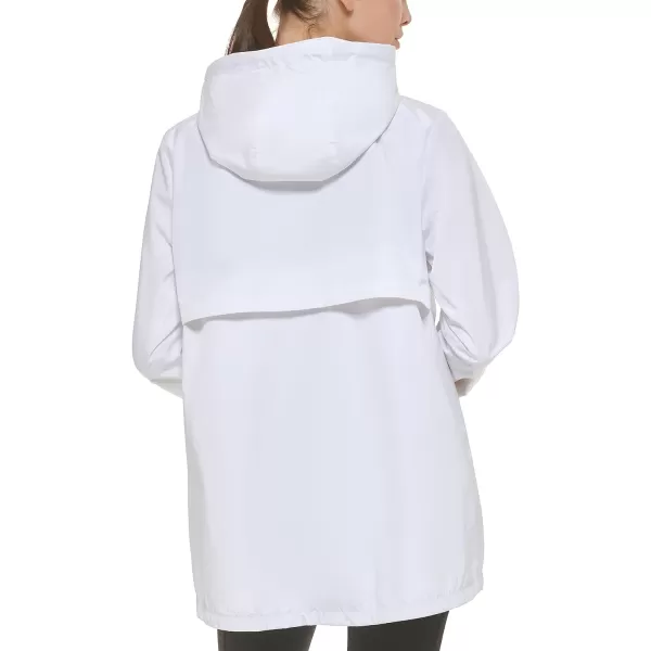 Calvin Klein Womens Wind Breaker Performance Running JacketWhite