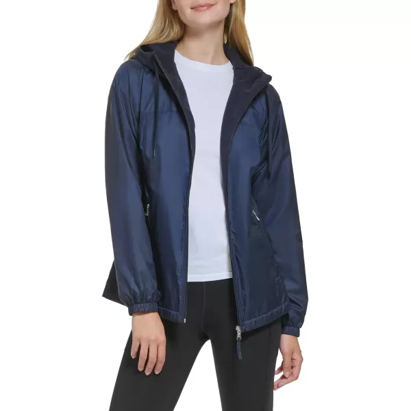 Calvin Klein Womens Zip Front WindbreakerClassic Blue