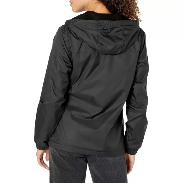 Calvin Klein Womens Zip Front WindbreakerNoir