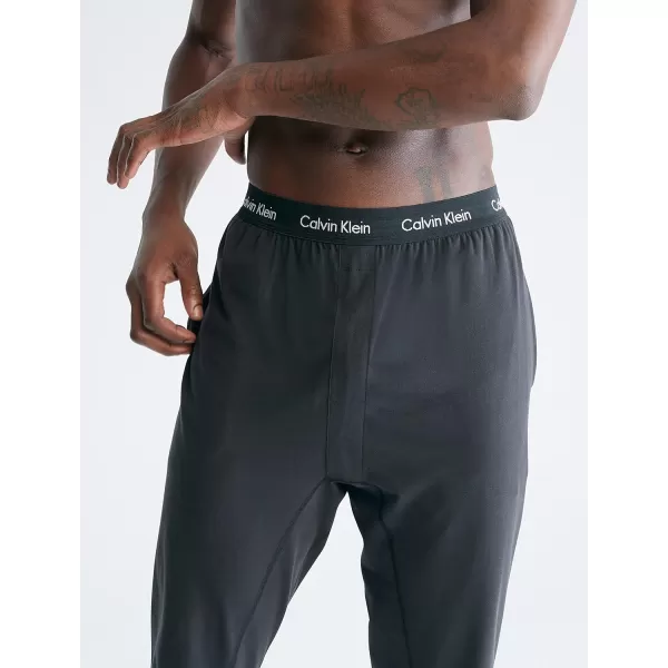Calvin Klein mens Cotton Stretch Lounge Sleep PantBlack